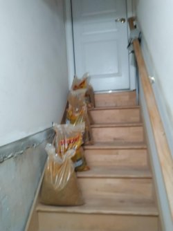 Gravel on stairs.jpg