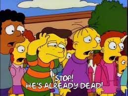 Stop, Burnley are already dead | Ouch, Burnley ship five against Man City  again. Riyad Mahrez grabbed himself a hat trick. | By Simpsons England |  Facebook